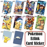 Pokemon Ezlink Card Sticker