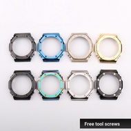 Suitable for Casio GA2100 GA2110 GA-B2100 Modified Farm Oak Stainless Steel Metal Case
