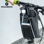 ROCKBROS Bike Bag Head Tube Handlebar Bicycle Bag Foldable Electric Vehicle Reflective Cycling Panni