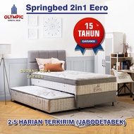 tempat tidur kasur springbed Eero 2in1 Praktis & Minimalis. Olympic Twin Set eero. kasur anak, sprin