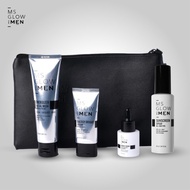 MS Glow for Men - Paket Pencerah Glowing Skincare Pria Brightening - Complete(4item)