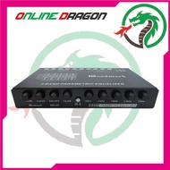 ROADMARK 5 Band Parametric Equalizer Audio Equalizer With Subwoofer Car Audio Pre-Amp