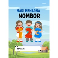 Buku mewarna nombor | Buku kanak-kanak [PDF]