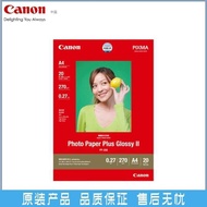 Original Canon PP-208 Photo Paper 270g A3, A4, 20cm Moisture-Proof Premium Glossy Photo Printer Phot