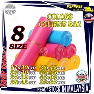 Courier Bag Packaging Flyer Bag Plastic Mailing Bag Kurier Beg Parcel Plastik Bag Colour Packing Fly