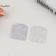 Kayaktion 10Pcs CPU Box CPU Plastic Protective Case CPU Clamshell Tray Case Container Nice