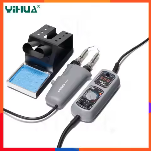 YIHUA 938D Portable Tweezers Solder Station 110V 220V YIHUA Tweezers Solder Iron Station Welding Too