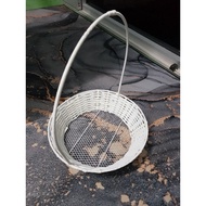 Hamper basket, metal fruit basket, fruit basket, gift basket, basket with handle, fruit basket with 