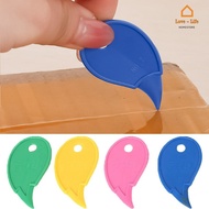 Practical Random Color Plastic Box Opener/ Parcel Express Box Tapes Splitter/ Portable Letter Paper Cutting Supplies