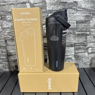 แก้วเก็บอุณหภูมิแบบพกพา Owala 30 ออนซ์ สแตนเลส 304 ดีไซน์เรียบง่าย ดื่มได้สองแบบ พร้อมหลอดดูด