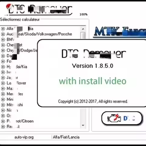 DTC Remover 1.8.0.0 For DTC Remover 1.8.5.0 KESS KTAG FGTECH OBD2 ECU Chip Tuning Software Full MTX