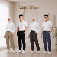 Amiably ATHIYAH Pants: Stretchable, sporty, and casual, suitable for all types of outfits.