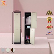 2 Compartment Steel Locker 15'' x 18'' x 72''