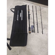 Rapala TrailBlazer Monster Hunt Black Edition Rod TBMHC694XXH (4pc)