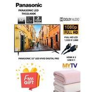 PANASONIC 32 INCH Digital Pro LED TV TH-32L400K WITH BUBBLE WRAP