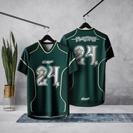 2024 [READY STOCK]OFFICIAL MERCHENDISE UXFACTORY BAJU NFL JERSEY GREEN UXF 2024 LIMITED EDITION  UXF