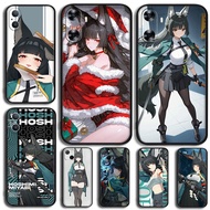 Multiple designs of TPU black phone cases Anime Cartoon Zenless Zone Zero Hoshimi Miyabi(DMB5) for H