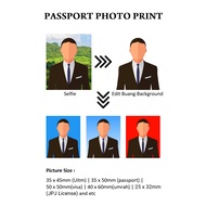 Cuci/Print Gambar Passport, Visa, Umrah &amp; Lesen JPJ