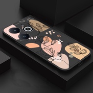 infinix Smart 8 Pro smart8 X6525 X6525D X6525B Silicone Phone Case Plants Flower Phone Cover Soft Ca
