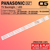 PANASONIC 32 Inch TH-32A410K / TH-32C410K / TH-32A400K / TH-32D400K / TH-32E400K LED Backlight TV / 
