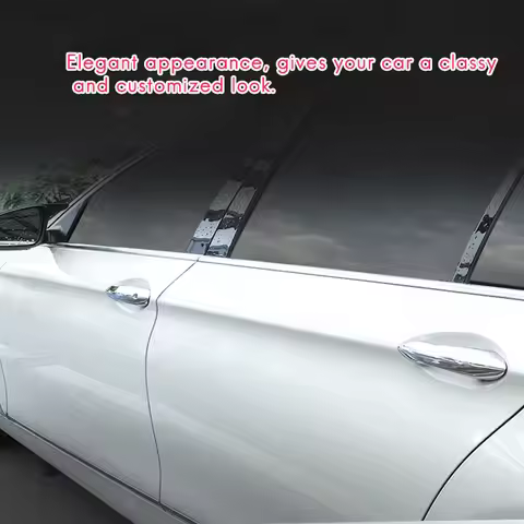 L37A-ABS Outside Exterior Door Handle Protector Cover Trim For-BMW 5 6 7 Series F07 F10 F11 F06 F12 