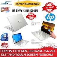 NEW HP ENVY laptop -13-ba1006TU, (CORE i5-1135G7, 256GB SSD, 8GB RAM, 13.3" FHD TOUCH SCREEN, WIFI, WEBCAM) WARRANTY