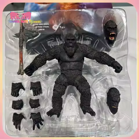 New Genuine Hiya Model Godzilla Vs. King Kong 2: Rise Of Empire King Kong Action Figures Collect Dec