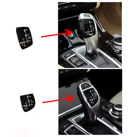Car Gear Shift Knob Panel For BMW 1 2 3 4 5 7 Series F10 F11 F01 F02 X1 X3 X4 X5 X6 M3 M5 F30 F32 F4