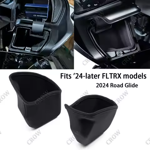 2024 NEW Motorcycle Accessories Compartment Liners For Harley Touring CVO Road Glide FLTRX ST FLTRXS