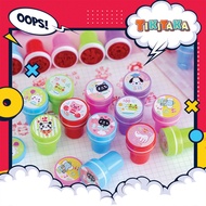 DIY Colorful Fun Reward Cute Cartoon Stamping Set Children Creative Cute Chop Stationery Stamping Se