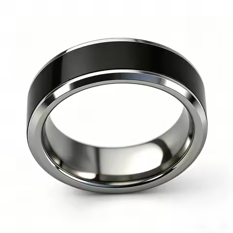 125kHz T5577 RFID Stainless Steel ring for Rewritable Clone TK4100 Cabinet Lock and EM4100 Access Co