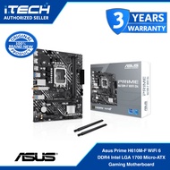 Asus Prime H610M-F WiFi 6 DDR4 Intel LGA 1700 Micro-ATX Gaming Motherboard