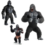 Ready Stock Big Size Godzilla VS King Kong Skeleton Skull Island Monsters Toys Soft PVC King Kong Mo