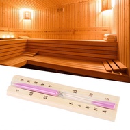 Sauna Equipment 15 Minute Wood Hourglass Clock Sand Timer for Spa Room