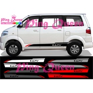 APV CAR CUTTING STICKER SUZUKI APV CAR STICKER LIST