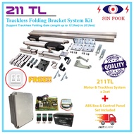 AST 211TL TRACKLESS FOLDING AUTO GATE SYSTEM SET️