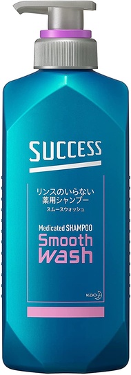 花王 SUCCESS 免沖洗潤髮 藥用洗髮精 Smooth Wash 主體 400ml