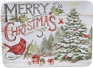 Certified International Evergreen Christmas Rectangular Platter 16",