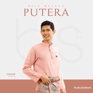 [ BAJU MELAYU PEACH ] Baju Melayu Moden NUR IDAMAN EKSKLUSIF