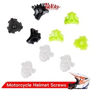BLACKFUNNY 3Pcs Universal Motorcycle Helmet Visor Screws M8Q3 Helmet Accessories