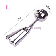 Ice Cream Scoop Spoon456cm Stainless Cookie Fruit Mash Potato Meatball Cupcake Melon Ball Scooper Ki