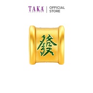 IH0 TAKA Jewellery 999 Pure Gold Mahjong Barrel Charm