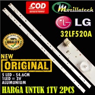 LAMPU BACKLIGHT TV LED LG - BACKLIGHT LG 32LF520A 32LF520 2PCS NEW ORIGINAL BACKLIGHT LG 32LF520 A