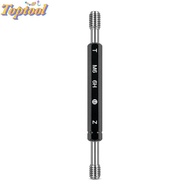 TOPTOOL Thread Plug Gauge, M6*1.0 6H Tolerance Measurement Hand Tool, Precision Hex Handle Double En