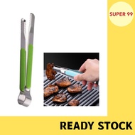 Korean Style BBQ Food Tong Stainless Steel Anti-Scalding Barbecue Tong Food