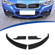 For BMW 3 Series F30 2013-2019 MP Style 4-Piece Front Lip Spoiler Body Kits Front Bumper Racing Gril