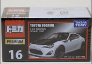 🔥絕版💫🇯🇵日版全新🔥Takara Tomy Tomica Premium no.16 Toyota 86 GRMN 1/60