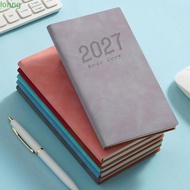 LONNGMY 2027 Schedule Book, Premium Thick Paper Pocket Design 2027 A6 Planner Notebook, Smooth Writi