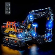 Light kit Compatible with Lego 42215 Volvo EC500 Hybrid Excavator - No Model Only Light, LED Lightin