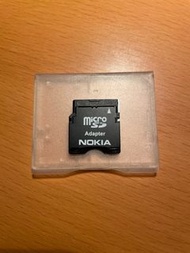 罕有全新 Nokia miniSD / mini SD card Adapter for micro SD / micro SDHC / micro SDXC / microSD / microSDH